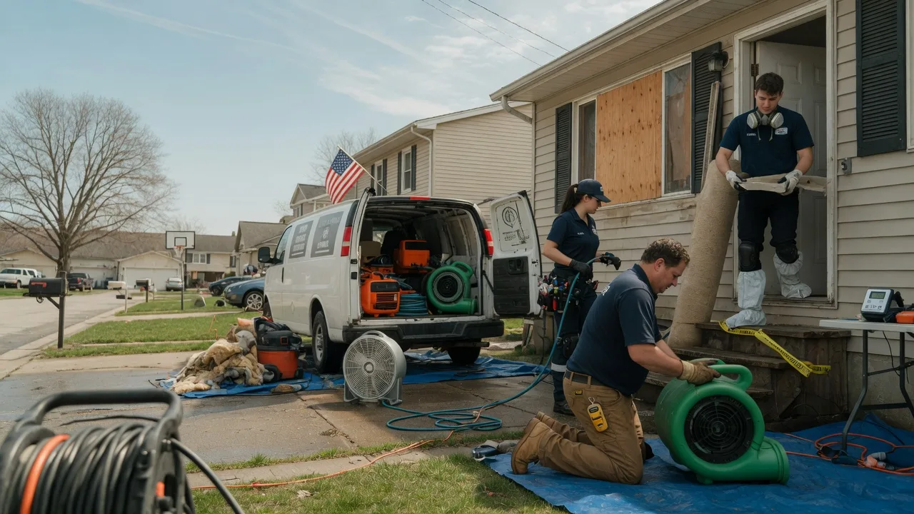 Water Damage Restoration in Houston, MO near me